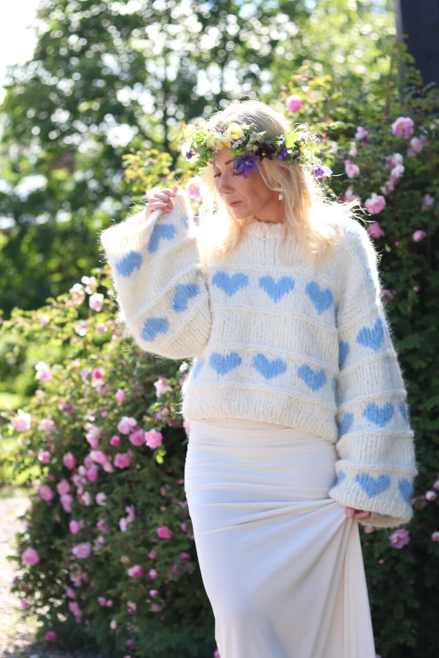 Forget me not sweater